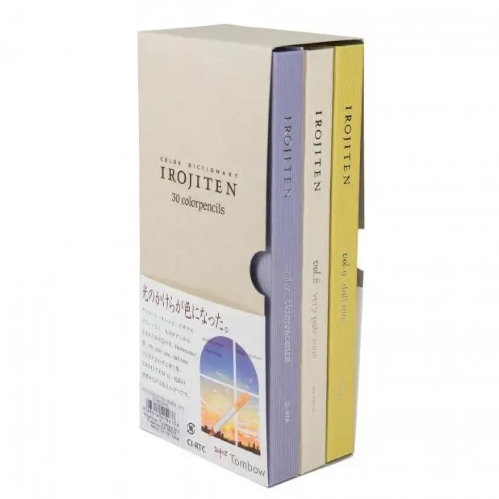 Estuche 30 lápices de colores Irojiten Tombow - Seascape