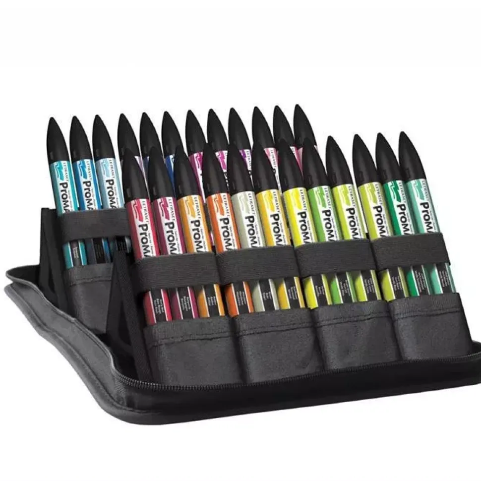 Estuche 24 Rotuladores Variados Promarker Winsor & Newton