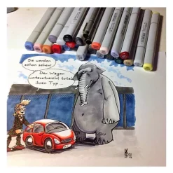 Estuche A de 36 rotuladores Copic Ciao