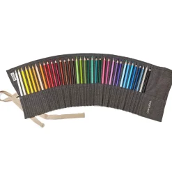 Estuche cartuchera 36 colores acuarelables Fabriano