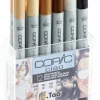 Estuche de 12 rotuladores Tonos Piel Copic Ciao