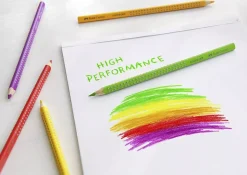 Estuche de Metal 24 Lápices Colour Grip Faber-Castell