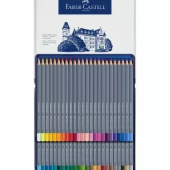 Estuche de Metal 48 lápices acuarelables Goldfaber Aqua Faber-Castell