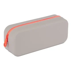 Estuche de silicona rectangular gris Neon Apli