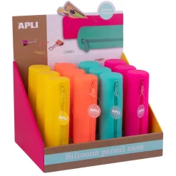 Estuche de silicona redondo Fluor Apli
