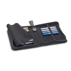 Estuche de viaje de cuero negro Kaweco A5