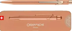 Estuche Metálico con Portaminas Brut Rosé 844 Caran d'Ache 0,7mm