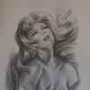 Estudios de dibujo artístico por Emilio Freixas ES03 Bustos de mujer