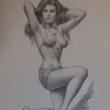 Estudios de dibujo artístico por Emilio Freixas ES05 Figura femenina fantasía