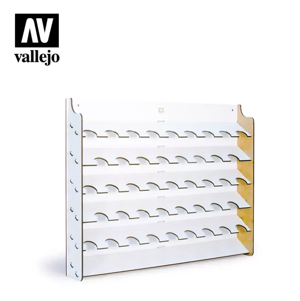 Expositor de pared de madera Vallejo