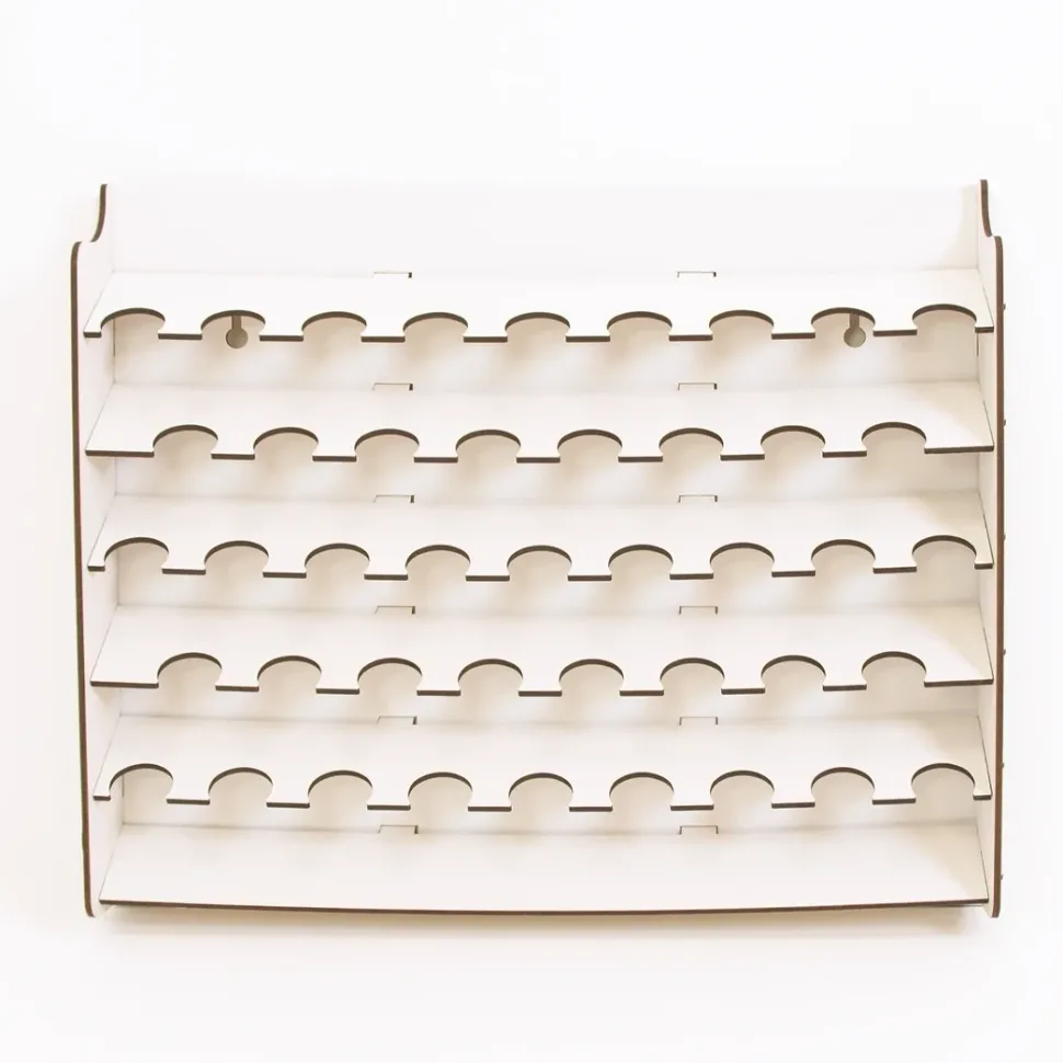 Expositor de pared de madera Vallejo