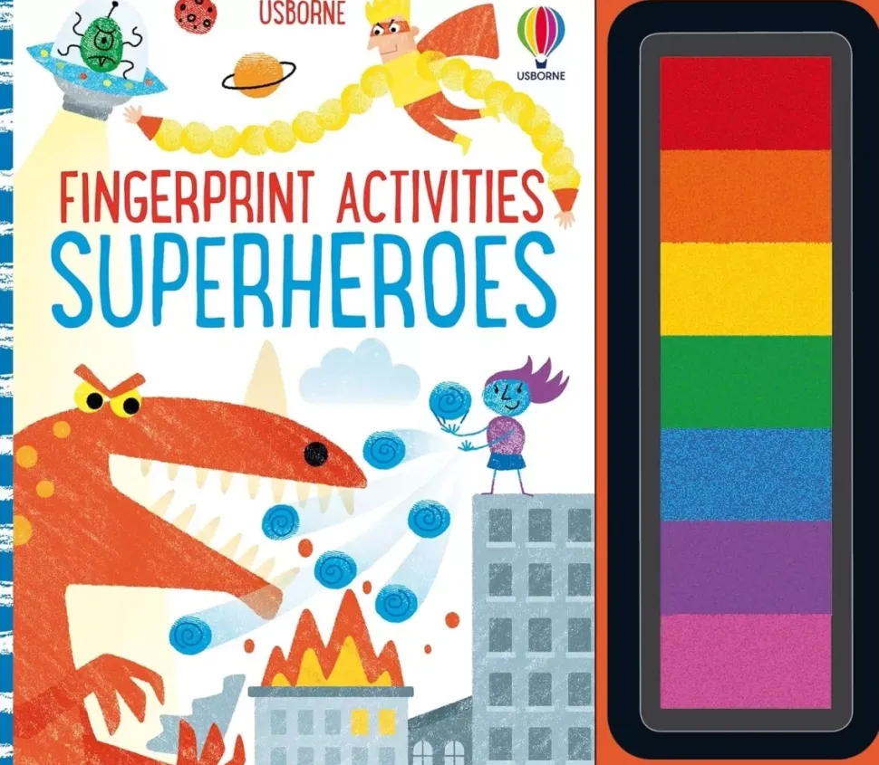 Fingerprint Activities Superheroes