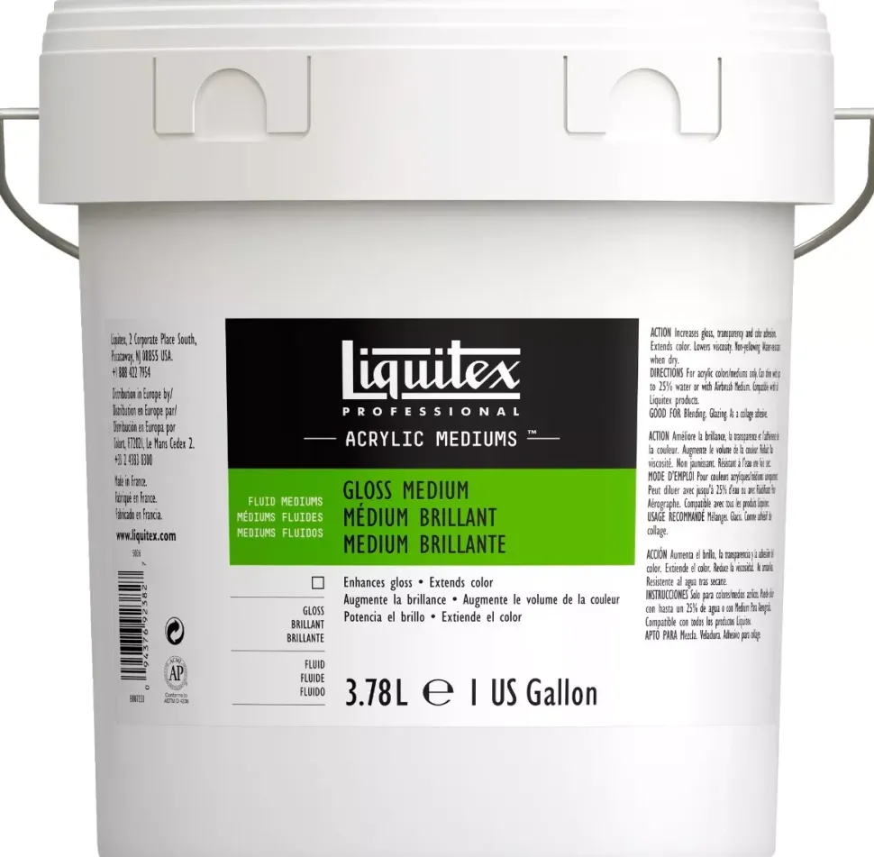 Gel Medium Brillante Liquitex 3,78l