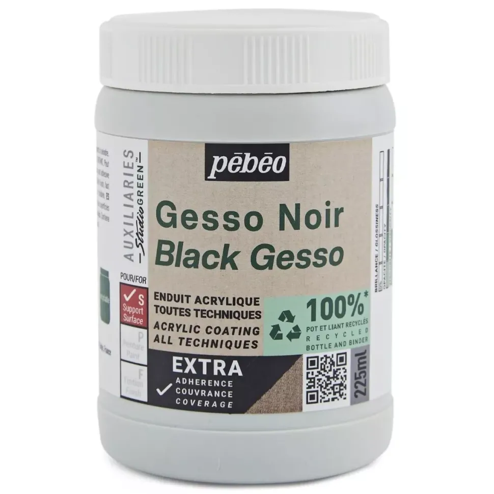 Gesso Negro Studio Green Pebeo 225ml