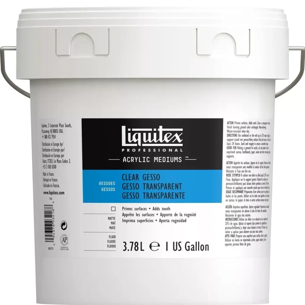 Gesso transparente Liquitex 3,78L