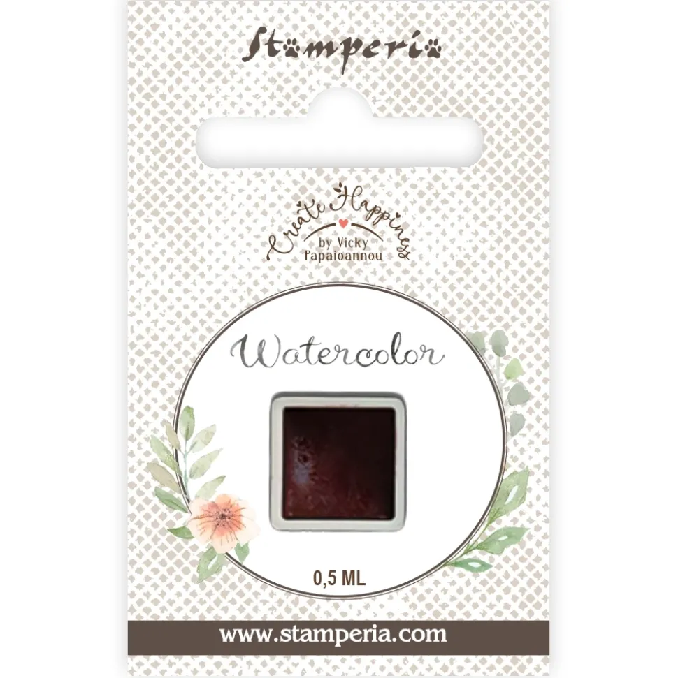 Godet acuarela Carmesí Watercolor Create Happiness Stamperia
