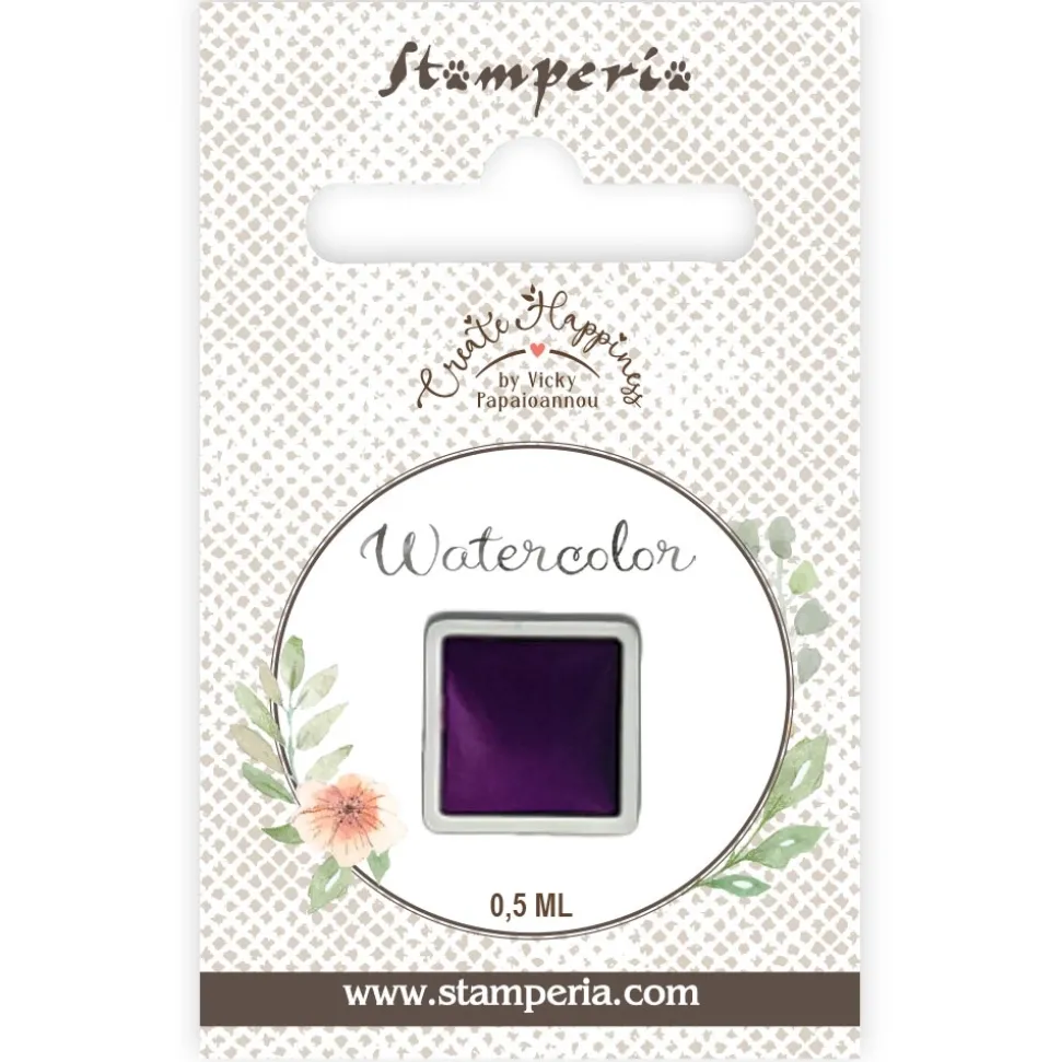 Godet acuarela Lila Watercolor Create Happiness Stamperia