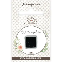 Godet acuarela Negro Watercolor Create Happiness Stamperia