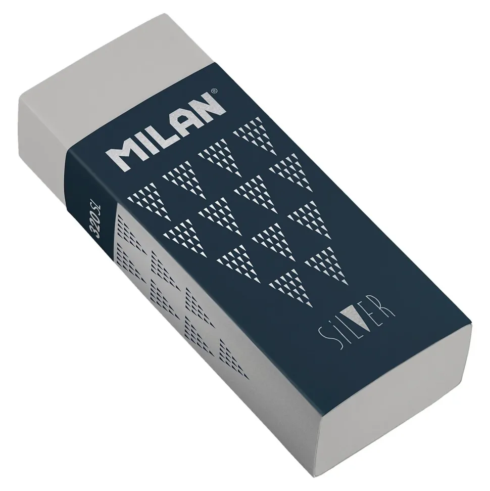 Goma de borrar 320 Silver Milan