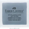 Goma de Borrar maleable gris en estuche Faber-Castell