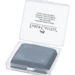 Goma de Borrar maleable gris en estuche Faber-Castell