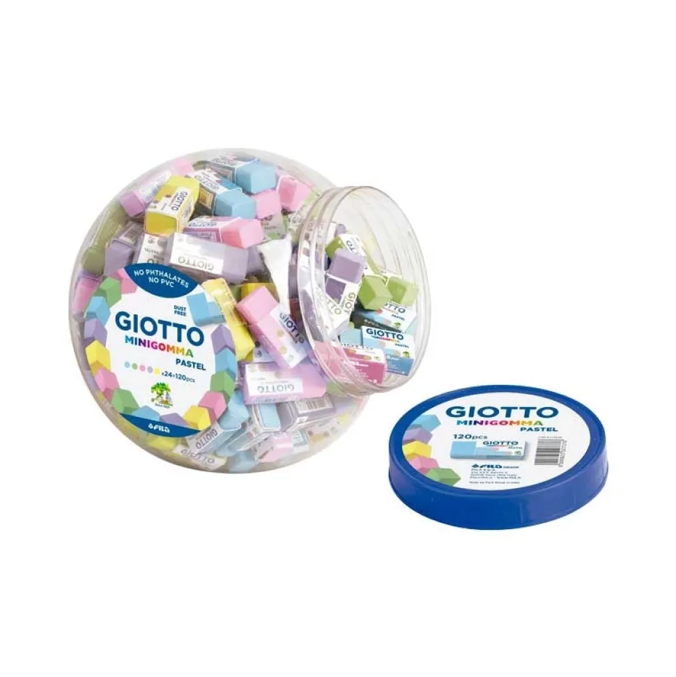 Goma de borrar mini pastel Giotto