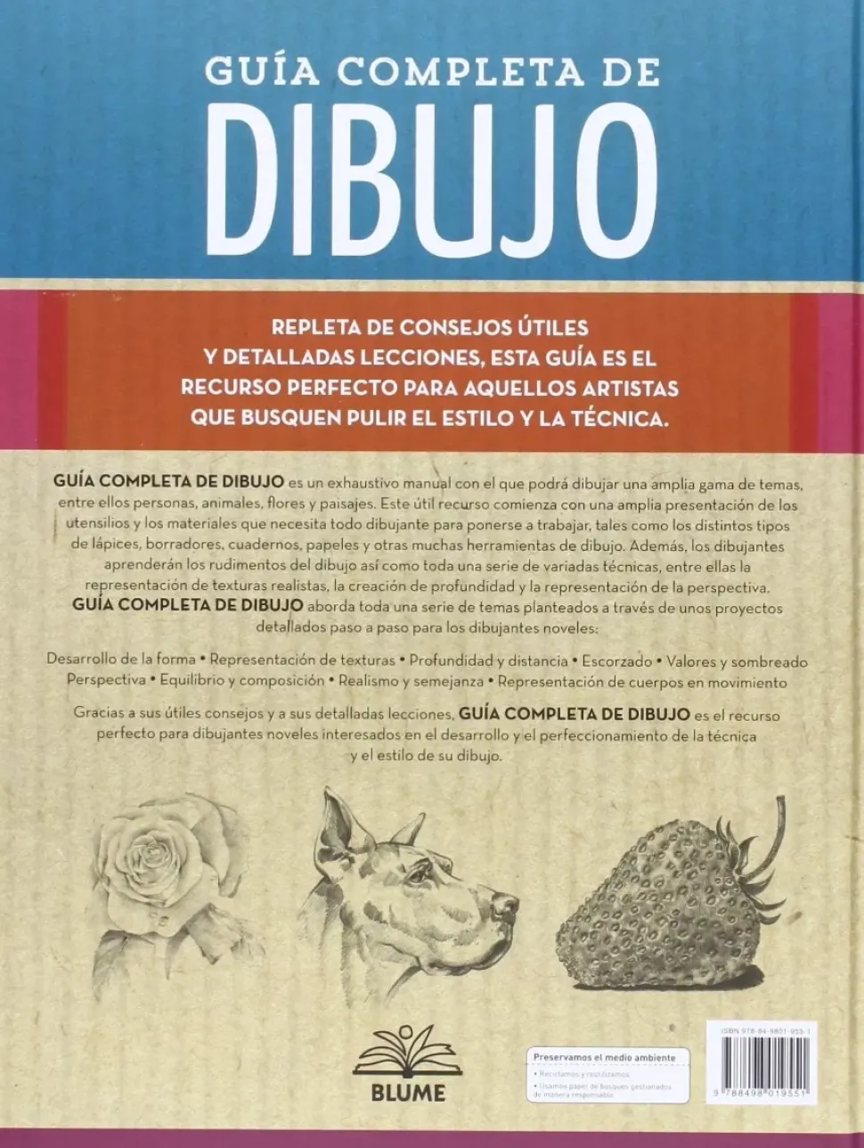 Guía completa de dibujo Más de 200 técnicas, consejos y lecciones de dibujo