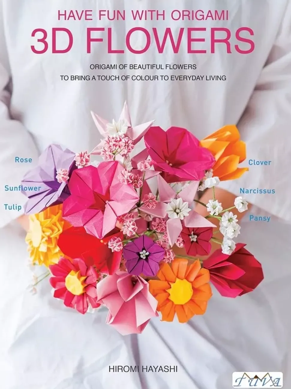 Have fun with origami 3D flowers