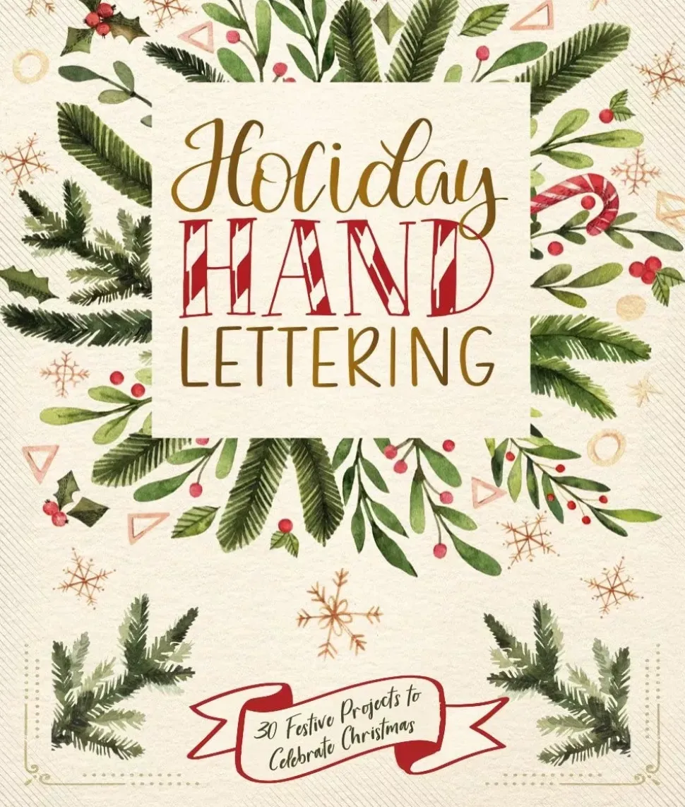 Holiday hand lettering