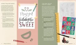 Holiday hand lettering