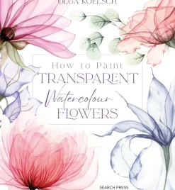 How to paint transparent watercolour flowers