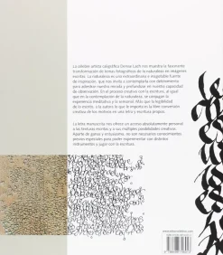 Juegos de escritura caligrafía experimental