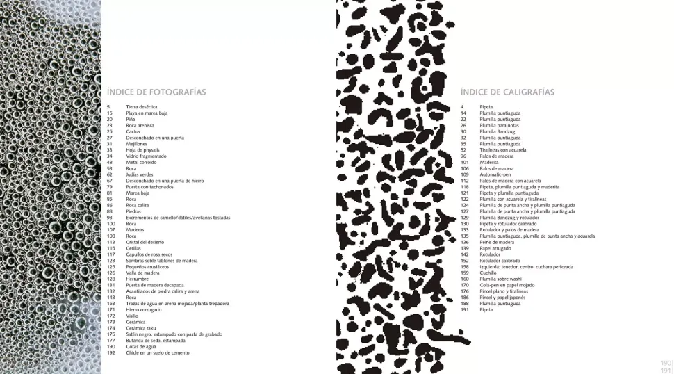 Juegos de escritura caligrafía experimental