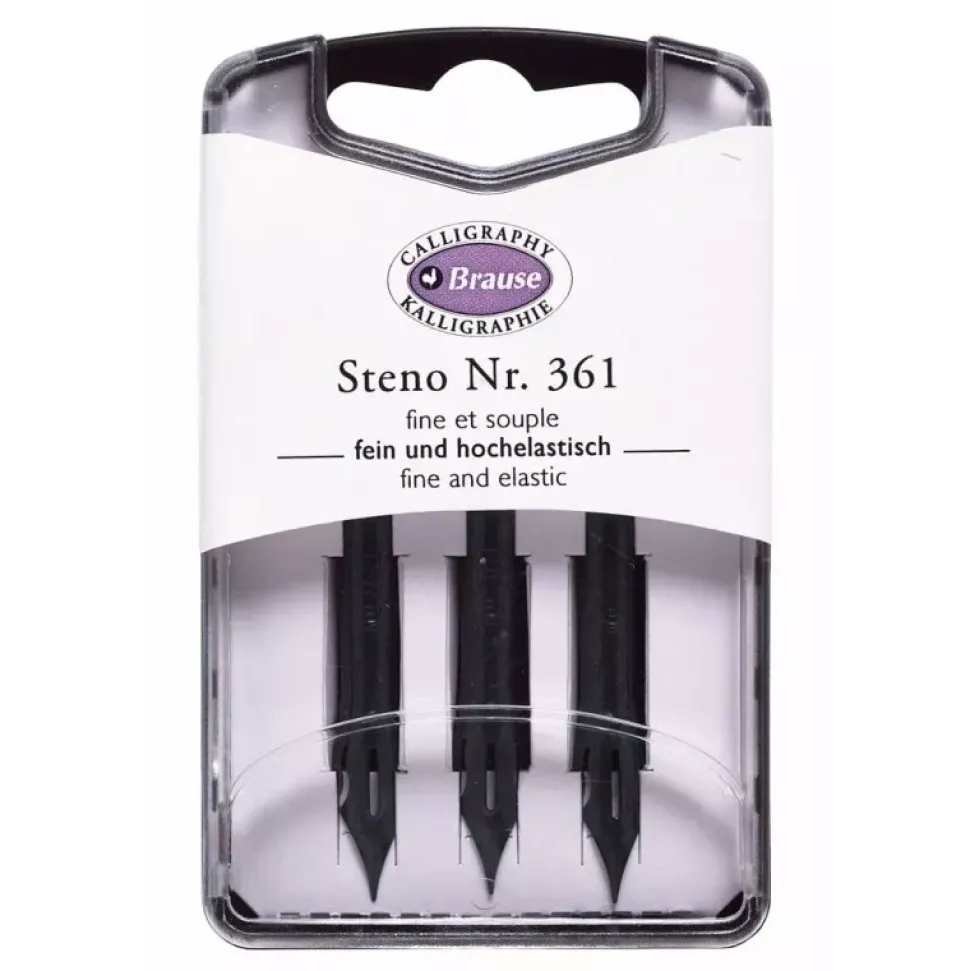 Kit 3 Plumillas Nr. 361 Brause