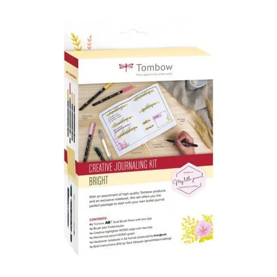Kit creativo Bullet Journaling Brights Tombow