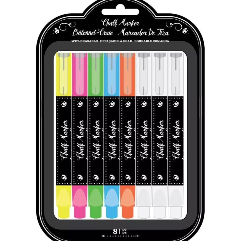 Kit de 8 rotuladores Chalk Markers