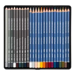 Kit de Dibujo a la Acuarela The Aquarino Box 24 Piezas Cretacolor