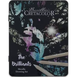 Kit de Dibujo The Brilliants MegaColor 12 piezas Cretacolor