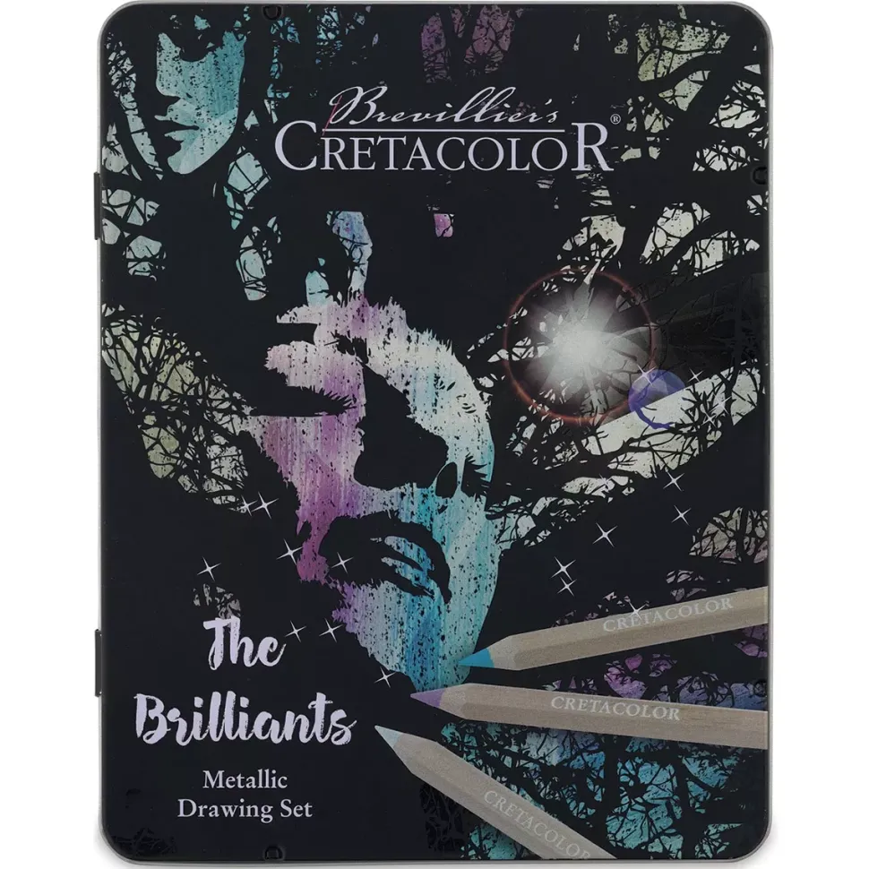 Kit de Dibujo The Brilliants MegaColor 12 piezas Cretacolor
