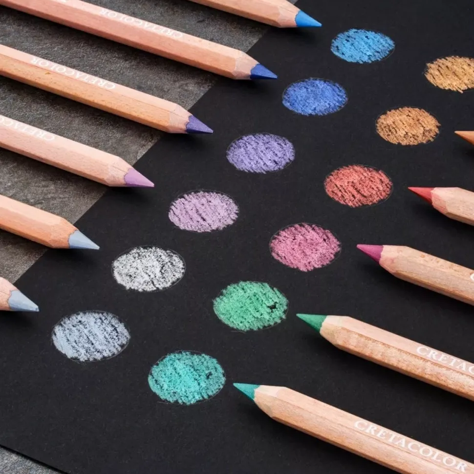 Kit de Dibujo The Brilliants MegaColor 12 piezas Cretacolor
