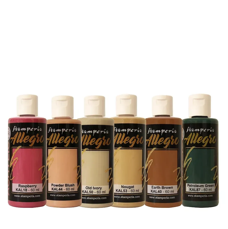 Kit de pinturas acrílicas Brocante Antiques Stamperia