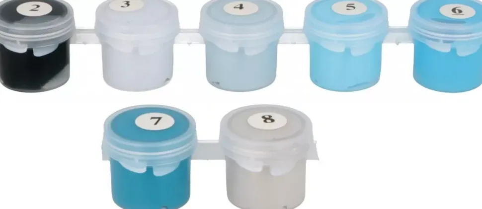 Kit De Tela Para Pintar Por Números Ovejas Saute-moutons Artemio