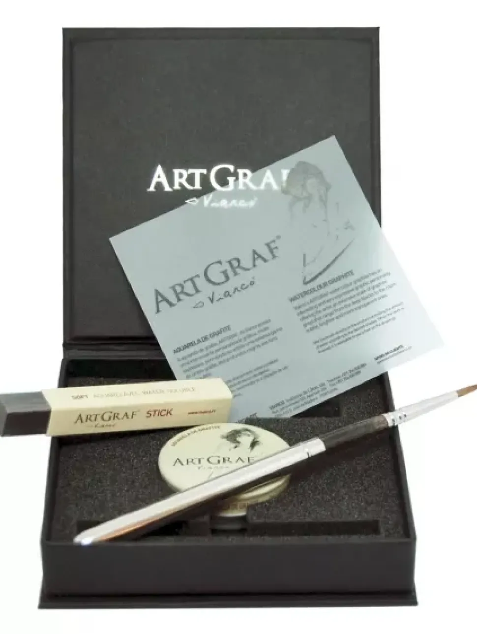 Kit pastilla y barra de grafito acuarelable con ArtGraf