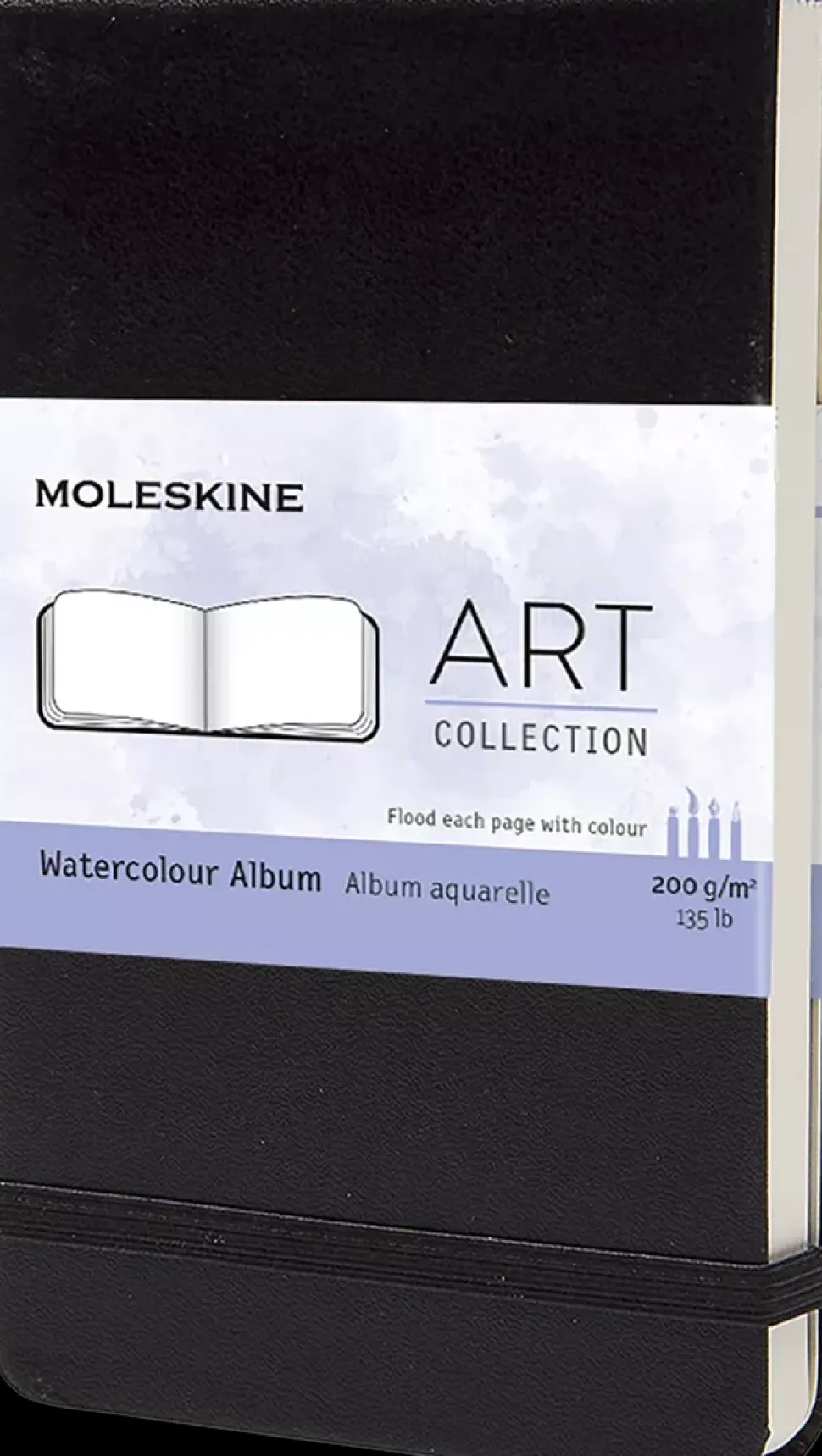 Álbum de acuarelas 9x14cm Moleskine