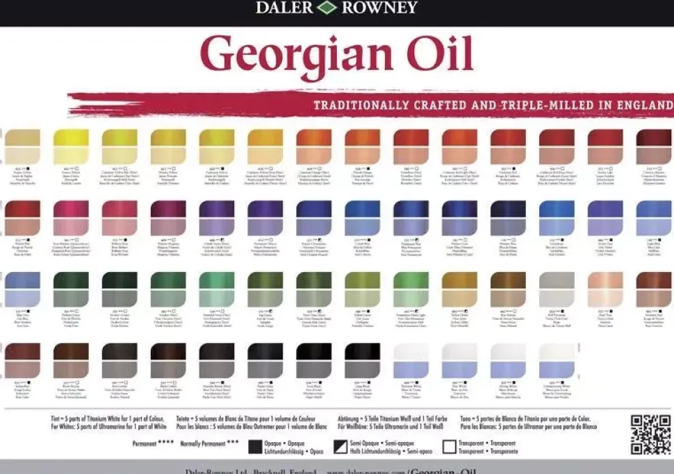 Óleo Georgian 225ml Daler-Rowney