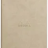 Libreta cosida con puntos Beige A5 Rhodia