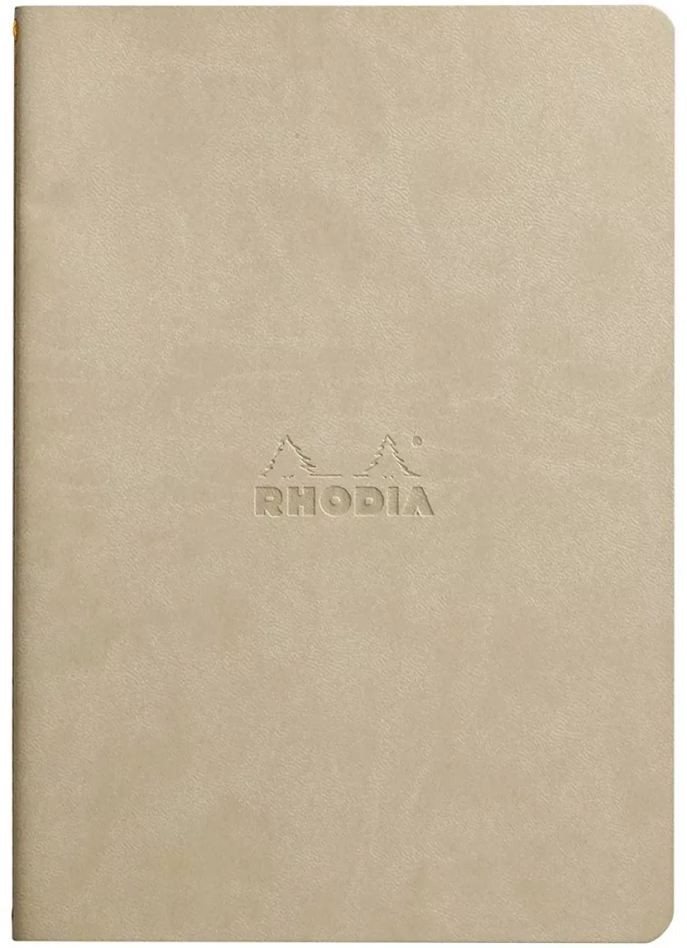 Libreta cosida con puntos Beige A5 Rhodia