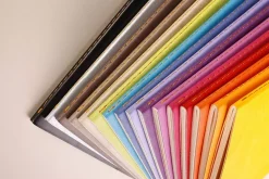 Libreta cosida con puntos Beige A5 Rhodia