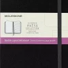 Libreta Profesional Negra Lisa Rayas Moleskine 13x21cm