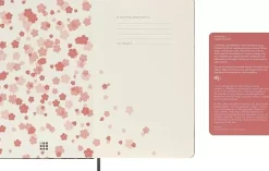 Libreta Sakura Edición Limitada liso Moleskine 13x21cm